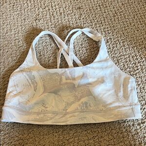 Lululemon Women's White Sports Bra
